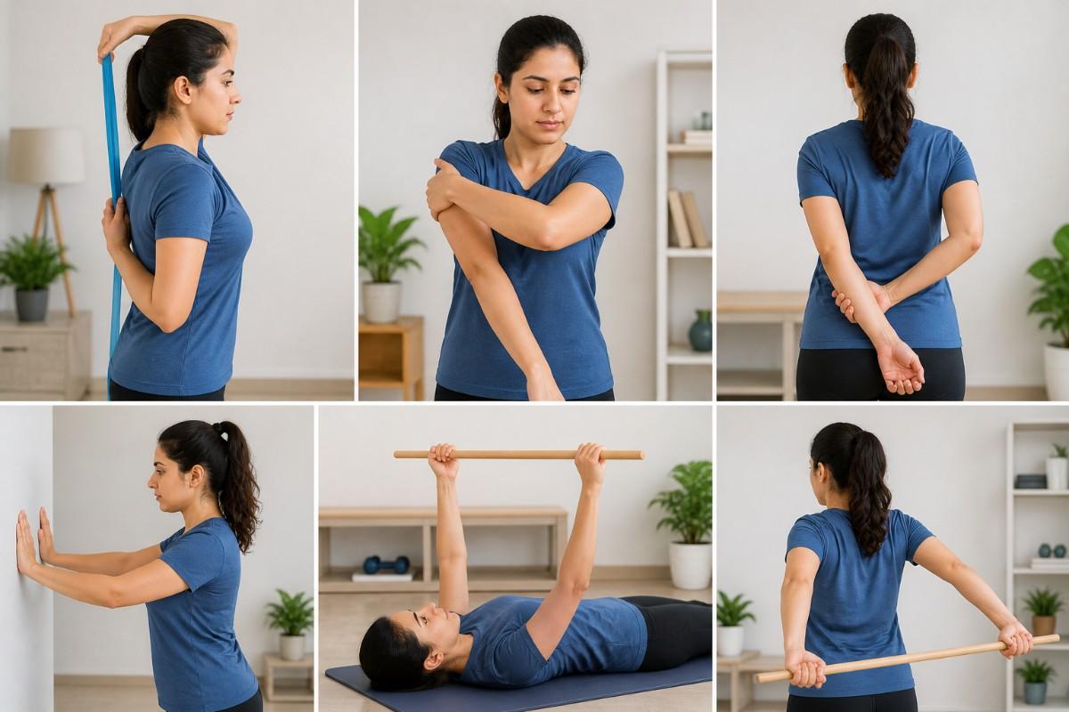 Shoulder Exercises for Frozen Shoulder